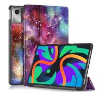 Wigento Étui de protection intelligent pour tablette Lenovo Tab M11 3 volets, motif Voie lactée
