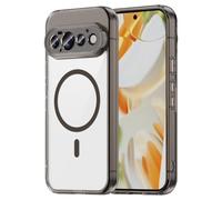 Wigento Étui de protection magnétique pour Google Pixel 11, noir | Ensemble de couverture complète, protection exacte de l'appareil photo, dos mat, cadre en TPU, coque arrière en polycarbonate