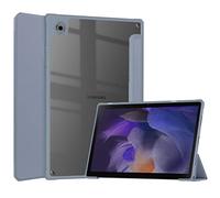 Wigento Étui de protection pour Samsung Galaxy Tab A8 2021 X200/X205 Violet Design Acrylique Smart Cover Case Coque de protection avec fonction support