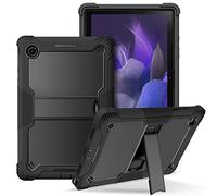 Wigento Étui de protection robuste pour Samsung Galaxy Tab A8 2021 X205 X200 - Noir