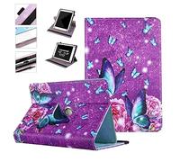 Wigento Étui universel en cuir synthétique pour Xiaomi Pad 6/Pad 6 Pro 11 pouces Rotation à 360 degrés Motif 22