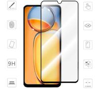 Wigento Film de protection blindé en verre dur pour Xiaomi Redmi 13C 2X 3D Full LCD H9 Noir
