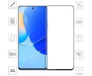 Wigento Film de protection blindé en verre trempé pour Xiaomi Poco M6 Pro 4G 2X 3D Full LCD H9 Noir