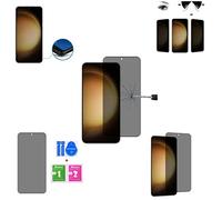 Wigento Film de protection d'écran 3D incurvé Full LCD H9 pour Samsung Galaxy S23 Plus Noir