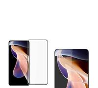 Wigento Film de protection en verre trempé pour Xiaomi Redmi Note 11 Pro 5G 2X 3D Full LCD H9 Noir