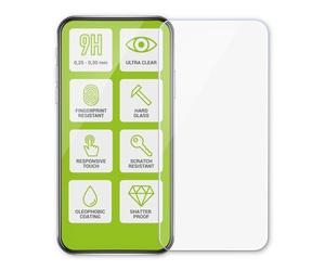 Wigento Lot de 2 films de protection d'écran en verre trempé pour ZTE Blade A35e 4G 9H 0,26 mm 2,5D