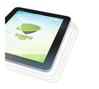 Wigento Lot de 3 films de protection d'écran pour Samsung Galaxy Tab A7 Lite 2021 8.7 2021 Accessoires LCD + chiffon de polissage