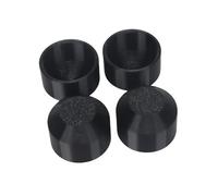 Wigento Lot de 4 capuchons de protection de moteur pour DJI Mini 5 Pro - Accessoires robustes - Noir