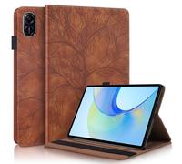 Wigento Pour Honor Pad X9/X8 Pro Motif Arbre Étui en Cuir synthétique Marron