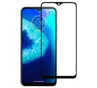 Wigento Pour Motorola Moto G8 Power Lite Écran LCD Premium 2X 3D 0,3 mm H9 Verre de protection en verre blindé incurvé pour protection des coins Noir