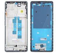 Wigento Pour Xiaomi Poco M6 Pro 4G / Redmi Note 13 Pro 4G Écran Cadre Cadre de rechange Plaque de rechange Bleu
