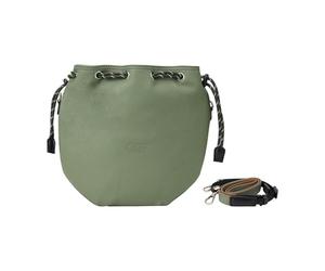 Wigento Sac bandoulière étanche avec cordon de serrage pour DJI Neo 2 DJ-65 Vert olive