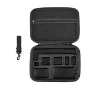 Wigento Sac de rangement pour accessoires DJI Osmo Action 6 - Sac à bandoulière résistant aux chocs - Noir