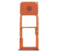 Wigento Support de carte SIM pour Samsung Galaxy A20 A30 A50 Orange Plateau carte Micro SD