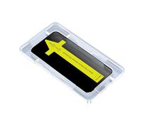 Wigento Verre de protection 9H pour Apple iPhone 17 Pro Max Privacy Anti-Spy avec cadre d'installation Noir
