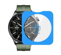 Wigento Verre de protection pour montre connectée Xiaomi Watch S5 46 mm avec aide d'installation facile