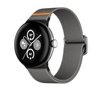 Wigento xDfind Bracelet en nylon élastique de qualité supérieure pour Google Pixel Watch 4/3/2/1 41 mm, Eine Grösse, Nylon, Pas de pierre précieuse