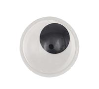 Wiggle Halloween Eyes - Adhesive Googly Eyeball Set, Playful Spooky Decoration, Fun Accent for Home, Tree, Crafts, or Party Display, Lightweight Easy-to-Use Ornament | Halloween Christmas Party Room