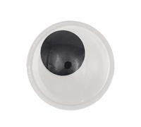 Wiggle Halloween Eyes - Adhesive Googly Eyeball Set, Playful Spooky Decoration, Fun Accent for Home, Tree, Crafts, or Party Display, Lightweight Easy-to-Use Ornament | Halloween Christmas Party Room