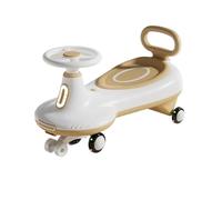 Wiggle - Voiture for Enfants, Jouet avec lumières Musicales, Roues Clignotantes, Voiture pivotante for Tout-Petits garçons et Filles(Brown)