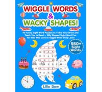 ✨Wiggle Words & Wacky Shapes Word Search: 75 Funny Sight Word Shaped Puzzles for Kids Ages 5-10 - Learn to Read with Silly, Giggle-Filled Educational ... Brain Boosters, and Fun Literacy Activities!