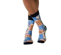 Wigglesteps | Chaussettes mi-mollets pour homme, Licence rétro, 41-46
