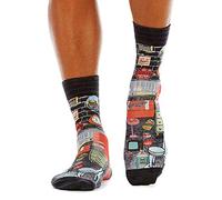 Wigglesteps Chaussettes rétro garage, taille unique (41-46)