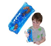 Wiggly Jiggly - Poisson Clown de Deluxebase. Jouet d'eau Grand Format Super Squishy avec de Petits Poissons Clown. Jouets sensoriels Anti-Stress pour Les Personnes affectées par l'Autisme et Le TDAH