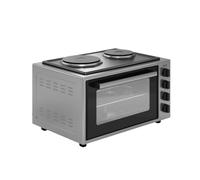 Wiggo Mini four avec plaque de cuisson - 2000 W, 45 l, polyvalent, 6 en 1 - Fonctions : chaleur de voûte et de sole, chaleur tournante, barbecue, rôtissoire - Design élégant pour les cuisines modernes