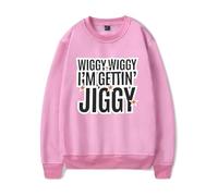 Wiggy Wiggy I'm Getting Jiggy Merch Sweat-shirt Rock and Roll avec poche pour homme/femme, 6, 3XL