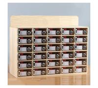 WIGING Casier pour Téléphones Portables, Mural Bois Armoire De Rangement pour Téléphones Portables avec Porte en Acrylique Transparent Serrures Et Clés pour Écoles Bureaux Gymnases Usines(20 Grid)