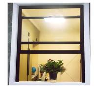 WIGING Fenêtres Coulissantes Verticales, Coulissantes Haut Et Bas, De Remplacement, avec Vitres Et Moustiquaires, pour Magasin, Grange, Abri De Jardin, Cabanes pour Enfants