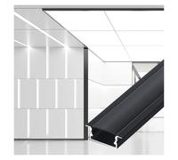 WIGING Profilé LED pour Couloir, Montage Mural Et Plafond Rail en Aluminium