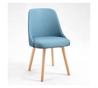 WIGSELBL Chaise de salle à manger en velours, siège de coussin en velours pour salle à manger, cuisine, dossier rembourré et pieds en bois naturel, chaises d'appoint modernes du milieu du siècle pour