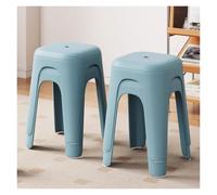 WIGSELBL Lot de 4 tabourets empilables en plastique portables, empilables dos nu, tabourets de bar polyvalents pour l'école, la salle de classe, la décoration de meubles (style 3)