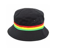 Wigwam Chapeau bob en Coton à Rayures Rasta