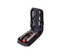 Wiha 0.6cm Prise et Bit Set 40 Pièce 6 Point avec Étui Et Ceinture Clip WHA44684