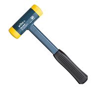 Wiha Marteau à face douce sans rebond 02122 – Mi-dur 802, Ø25 mm, 520 g, 288 mm, Multicolore