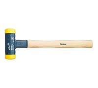 Wiha 02126 - Martillo de cara blanda sin contragolpe, semiduro 802 310mm, 1060g, Ø 45 mm Cod. 80245 Multicolore