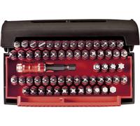 Wiha 07943 Jeu d'embouts 61 pièces vis à fente, cruciforme Phillips, vis Pozidriv, 6 pans intérieurs, TORX® intérieur