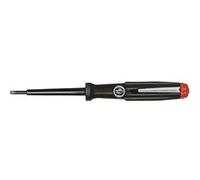 Wiha 00456 tournevis testeur de tension Noir, Rouge, Argent