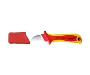 Wiha 246 80 SB Couteau Câble dans un blister VDE 200 mm, 38798 G