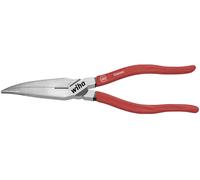 Wiha 26721 pour l'électronique et la mécanique de précision Pince plate à becs ronds droite Acier à outils 200 mm