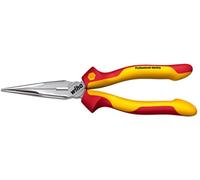 Wiha Pince plate droite à becs ronds 26727 VDE Acier à outils 200 mm