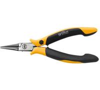 Wiha 26804 antistatique (ESD) Pince à bouts ronds droite Acier à outils 120 mm