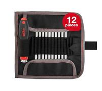 Wiha Jeu de lames interchangeables System 4 269T11 - 11 pièces fente et Phillips