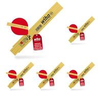 WIHA 27055 - Metro plegable LongLife Plus de 2 m 4102001 Longlife Plus 2 m Cod. 41020011 (Lot de 5)