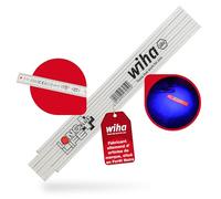 Wiha 27059 Mètre pliant Longlife Plus 2 m (Blanc)