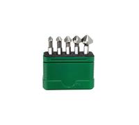 Wiha 28027 Jeu de fraises coniques 5 pièces 6.3 mm, 8.3 mm, 10.4 mm, 12.4 mm, 16.5 mm HSS 1/4\ (6,3 mm) 1 set