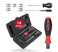 Wiha 2852S10 TorqueVario-S Torque Screwdriver Set 13 Piece